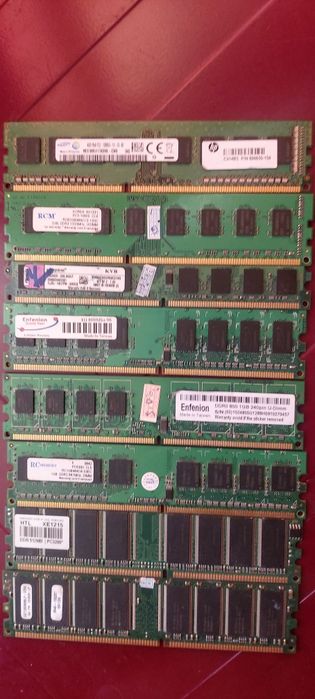 ОЗУ ддр3 8gb/1600 новая 2шт. И другие ОЗУ,процессоры.