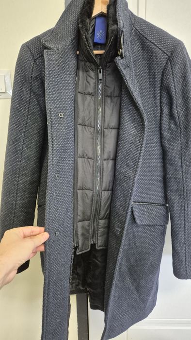 Palton barbati McNeal, marimea S, cu lana