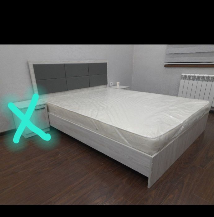 Продам кровать с матрасом 160×200