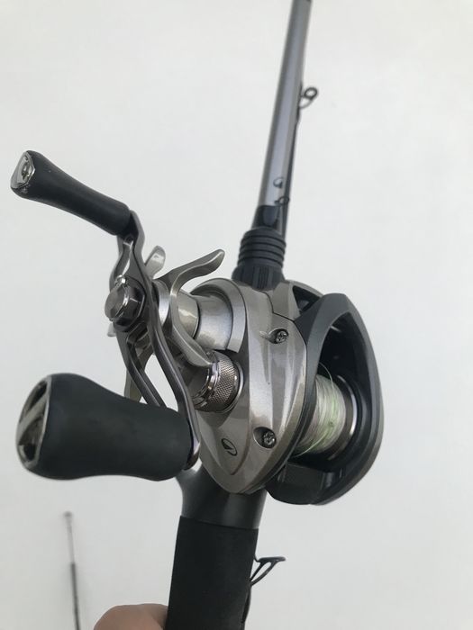 Combo lanseta si mulineta baitcasting WXM 100 (2.00 m)