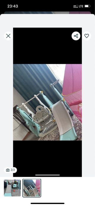 Продам детскую горку