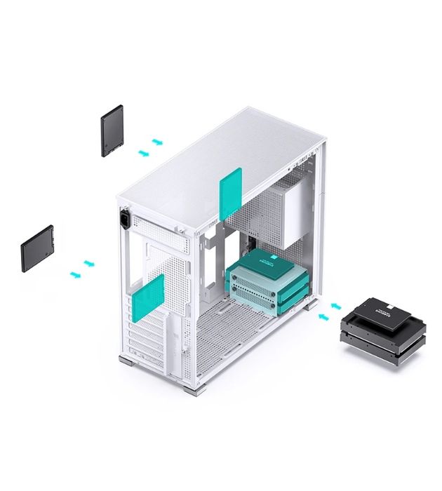 Carcasă ATX Jonsbo D41 Mesh