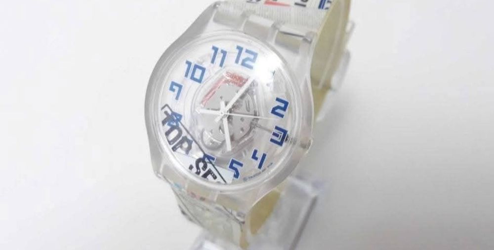Ceas Elvetian James Bond 007 Swatch SUJK138  - Elliot Carver, rar