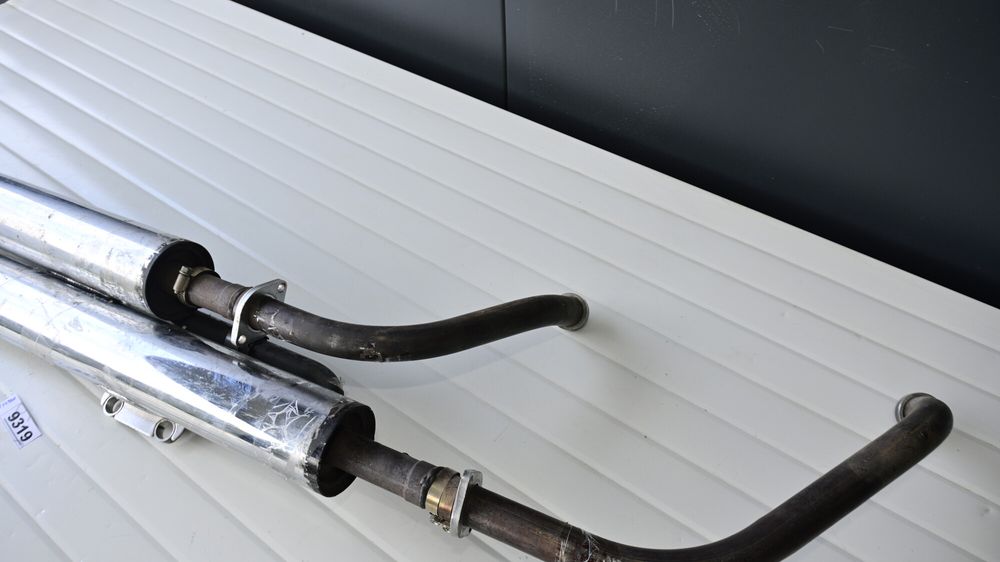 Kawasaki Vulcan 900 06 - 11 Toba de evacuare originala silver