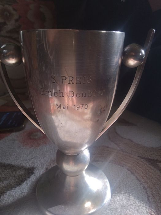 Cupă argint  Erich duble