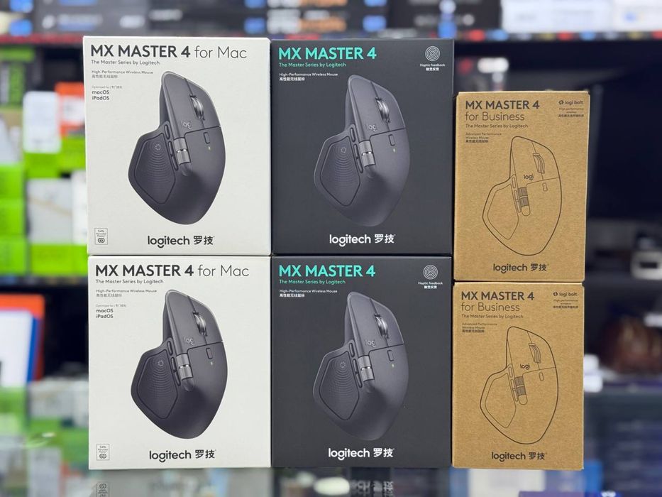 Logitech MX Master 4 беспроводная мышь