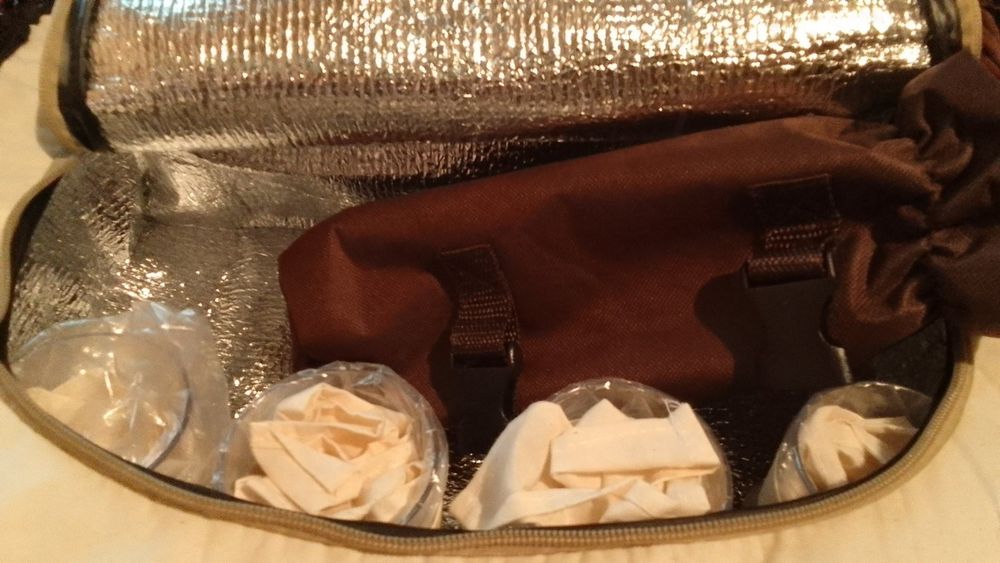 Хладилна кошница за пикник за 4 човека