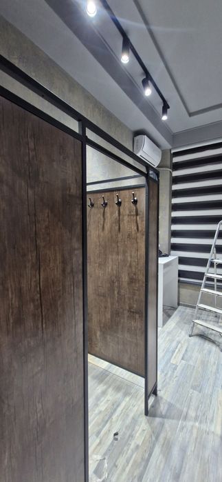 Гардероб! Раздевалка! Кабина лофт garderob стеллаж