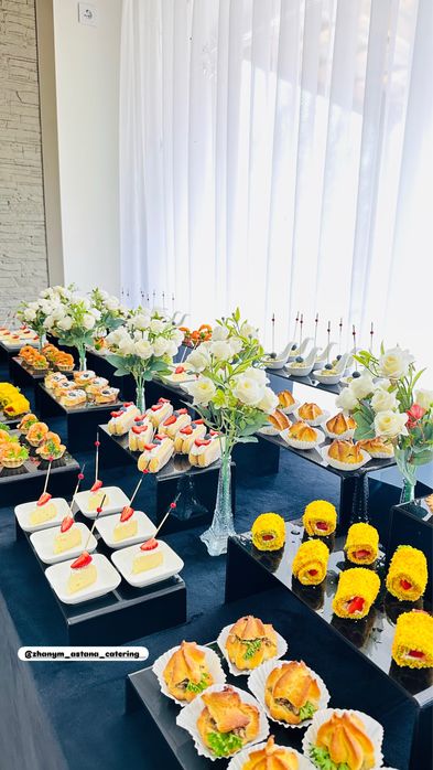 Фуршет Кейтеринг Catering Свадебный Фуршет Астана Кофе-Брейк Повар