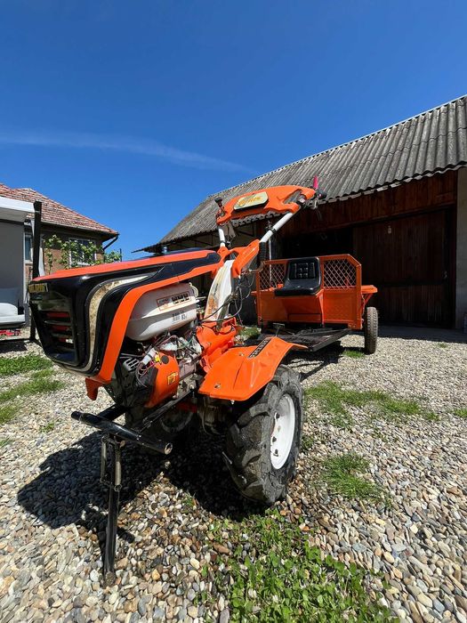 Motocultor multifunctional Ruris 732ACC + remorca si accesorii in garantie