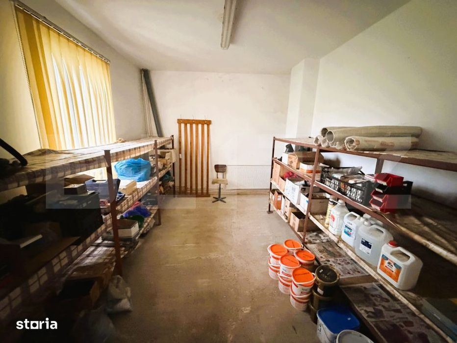 Spatiu comercial si hala de inchiriat, 215 mp, teren 2500 mp, zona Bos