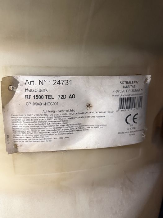 Продам бак на 1500литров