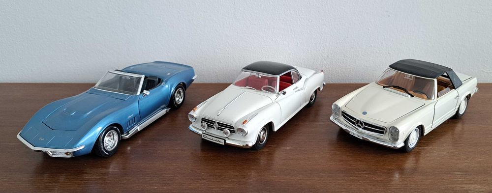 Machete scara 1:18 OTTO, Kyosho, Anson, Revell, Techno Giodi, Bburago