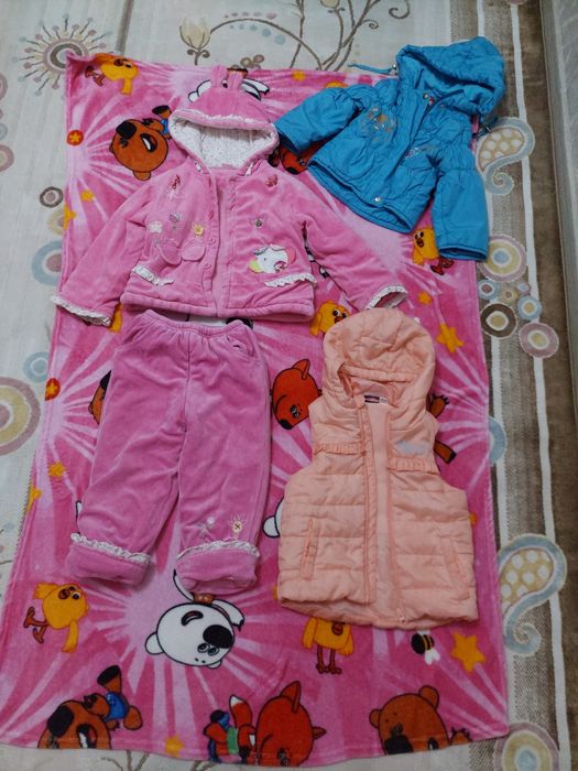 Детские куртки на девочку