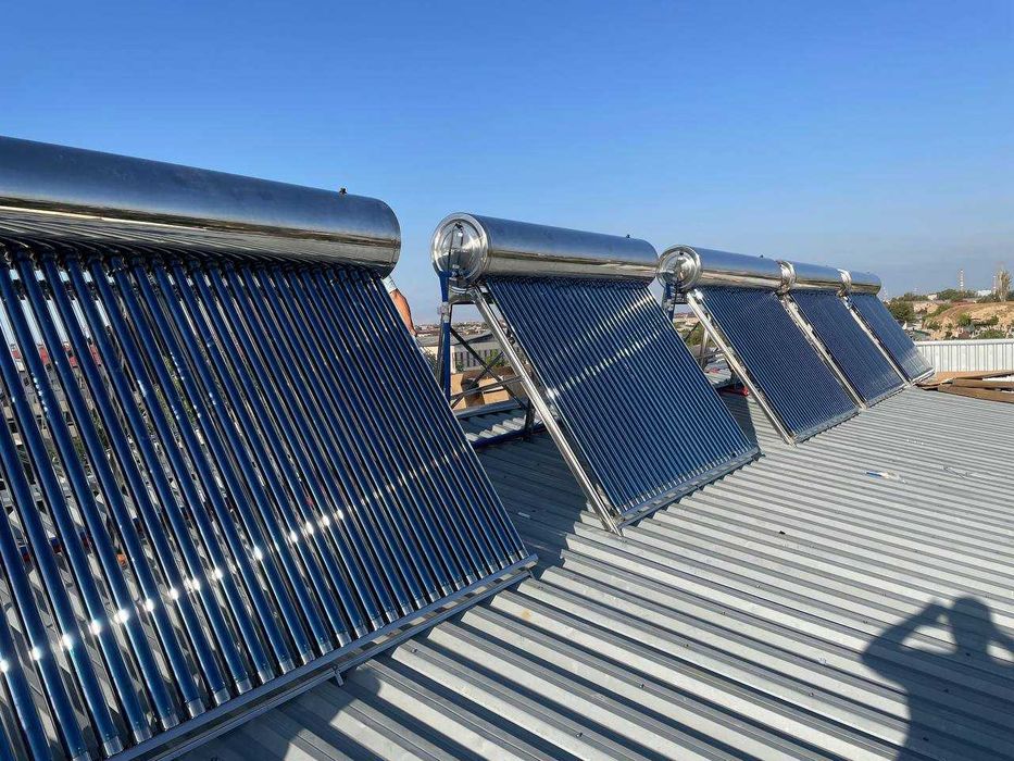 Солнечный водонагреватель | Quyosh suv isitgich | Bosimli 300L