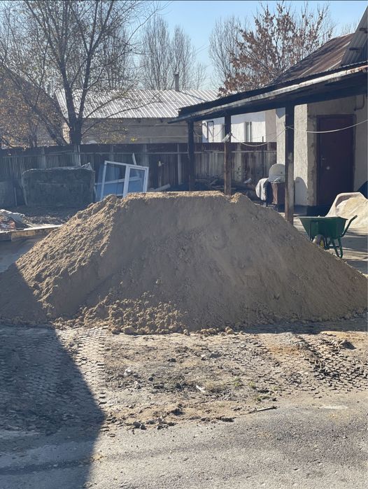 Гравий, песок, отсев, щебень