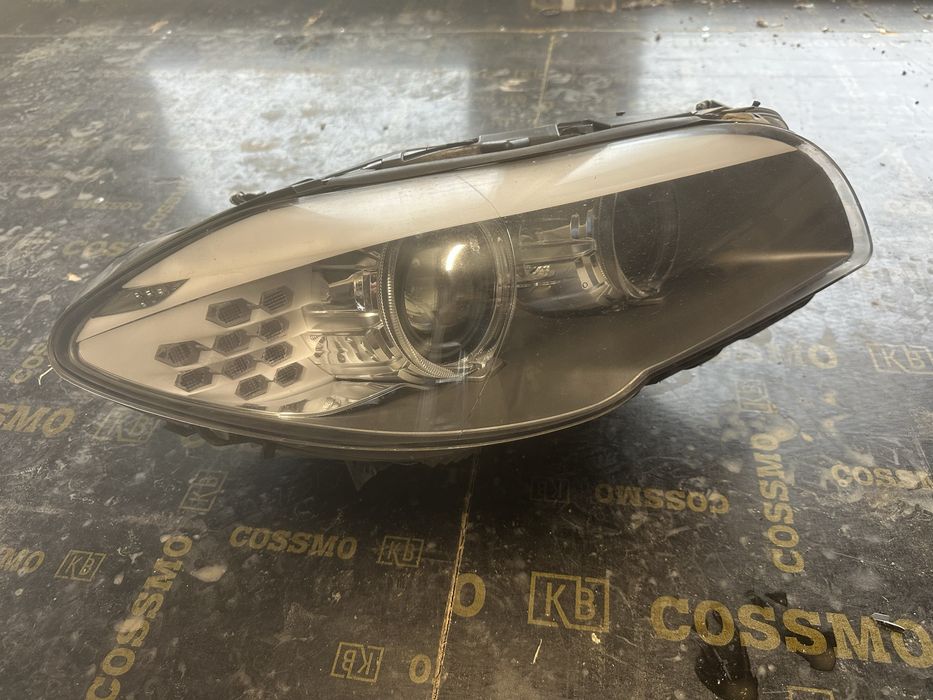 Десен фар BMW F10 F11 bi xenon бмв ф10 ф11
