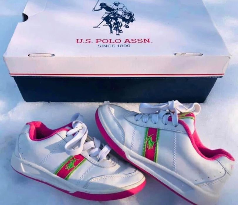 Adidasi fata US POLO -marimea 30,inter19,5cm,ca GEOX Piele,Salomon,Nik