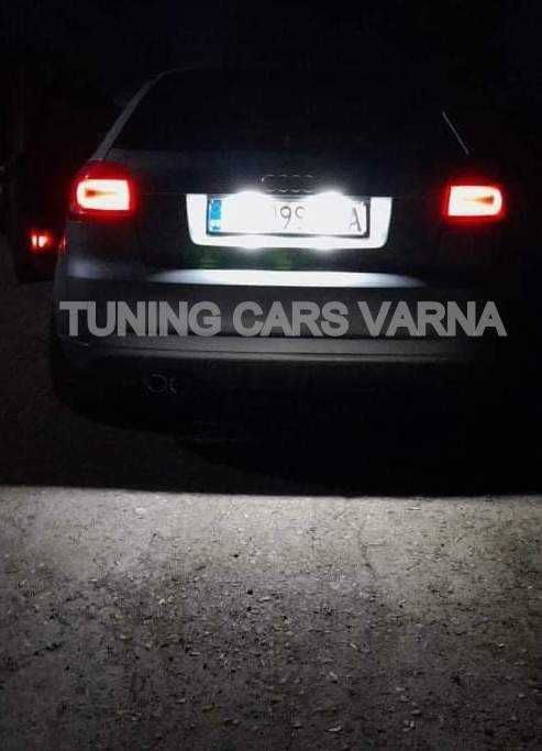 лед плафони за регистрационен номер ауди фоксваген бмв audi vw bmw