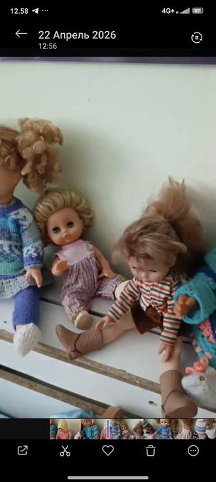 Отдам куклы за вкусняшку