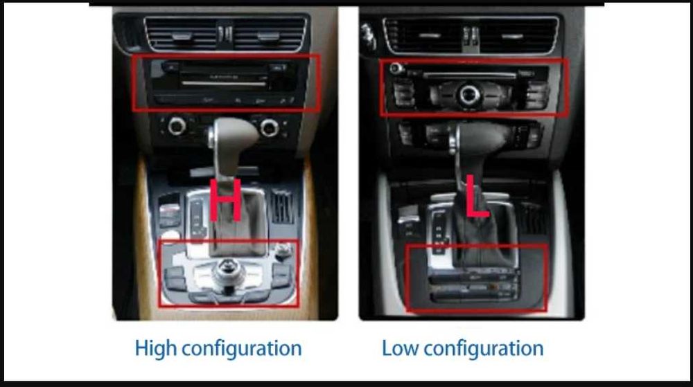 Sistem de parcare fata/spate pentru AUDI A4L, A5, Q5 2009/2016 NON MMI