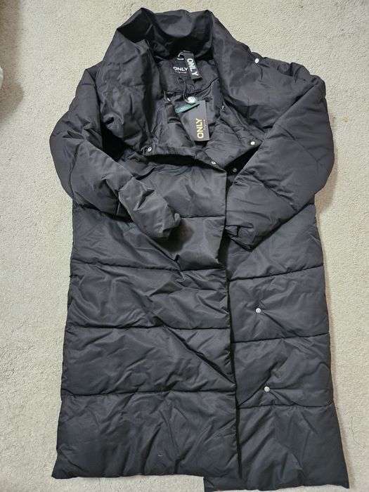 Зимно яке дълго черно