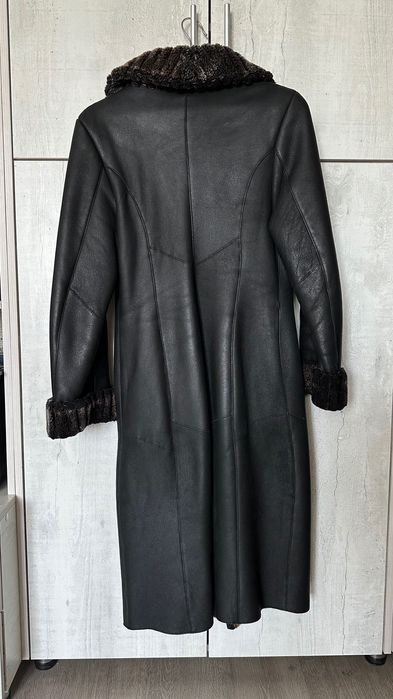 Дубленка теплая зимняя