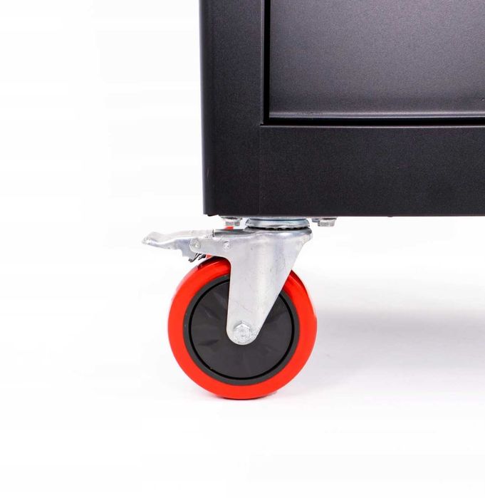 Празен шкаф за инструменти със 7 чекмеджета StahlMayer Red Line