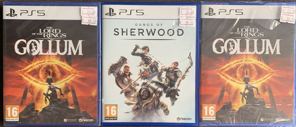 PS5, Playstation 5 игри  - 20€ ( 39.12 лв) The lord of the rings Gollum