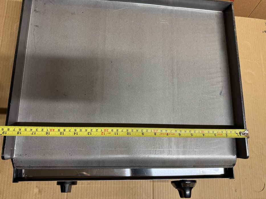 Електрическа скарa стоманена плоча гладкa 50/52см (2,5 kW) Турска