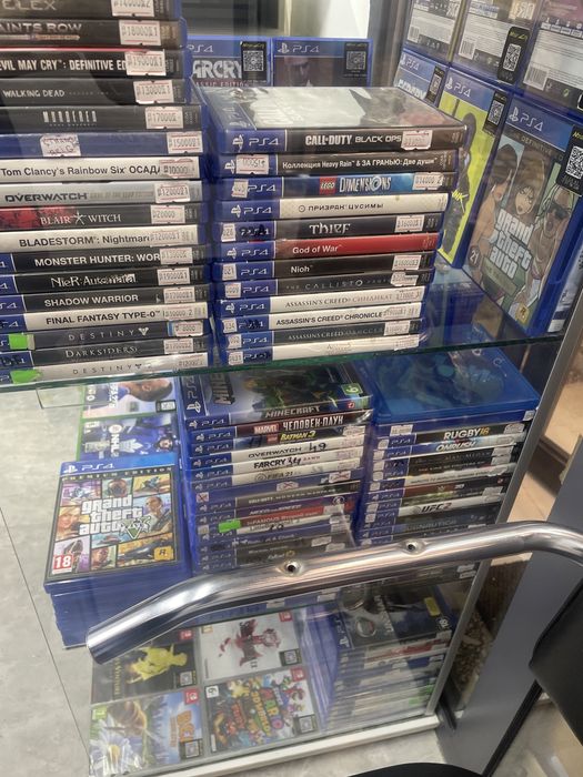 Диски огромный выбор приставки ps4 ps5