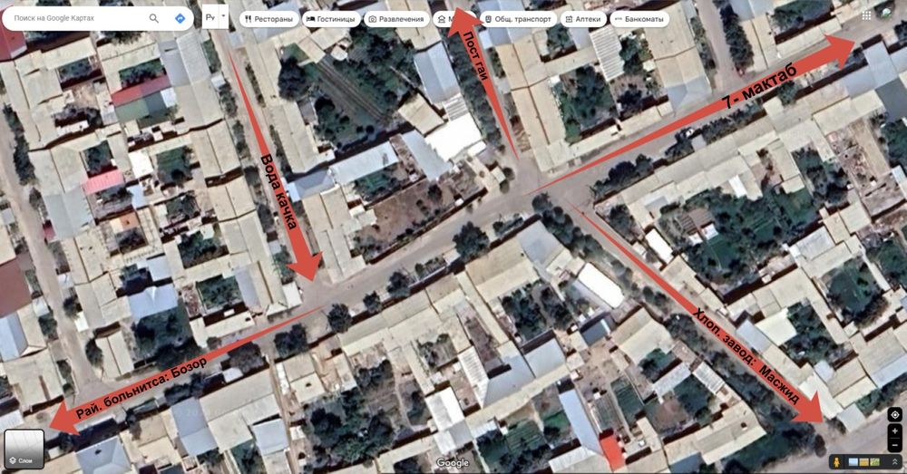 Когон Шахар maydon 9,5 сотих ховли 43000 $