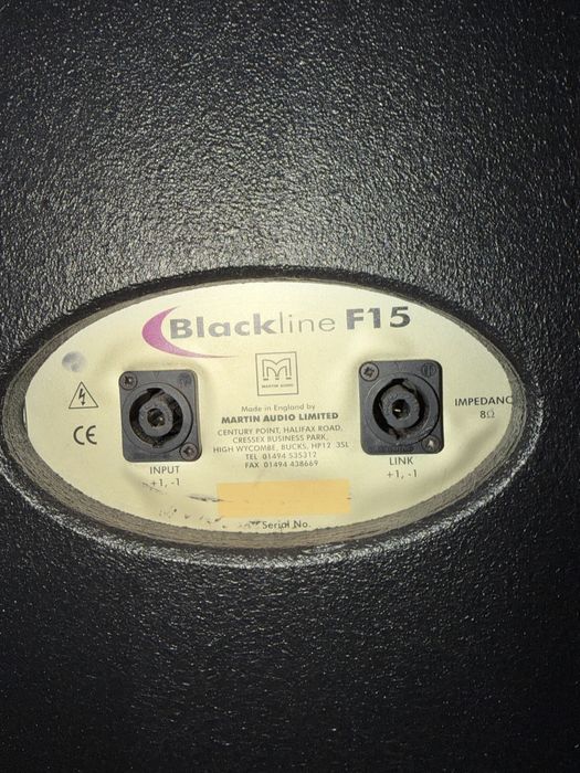 Martin Audio F15  - 6 bucati boxe