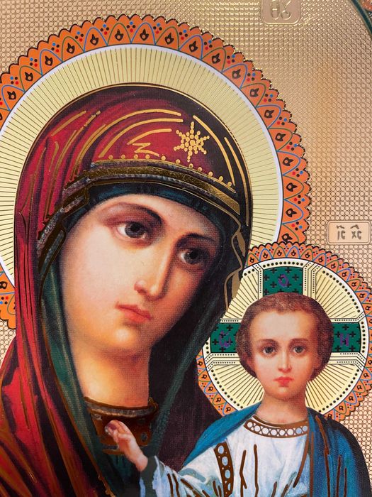 icoana veche icoana deosebita maica domnului dim 27x24 icoana veche