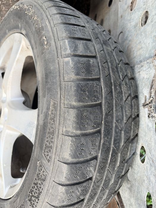 set Jante Aliaj Borbet cu tot cu anvelope de iarna