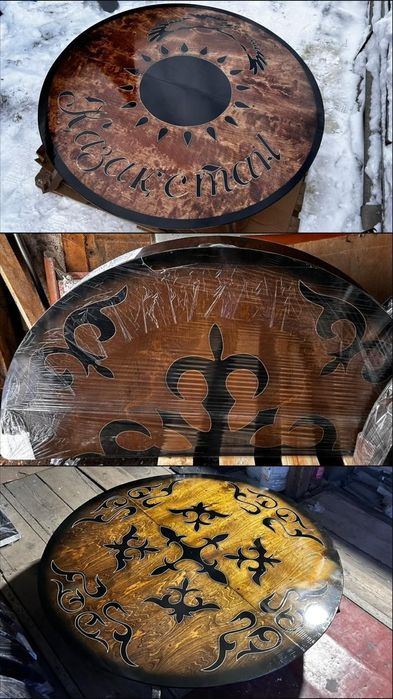 Дастахан Стол складной круглый