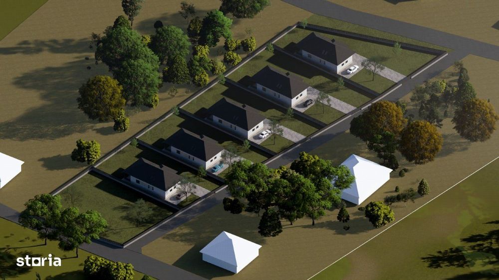 Ansamblu nou de case in Horodnicul de Sus