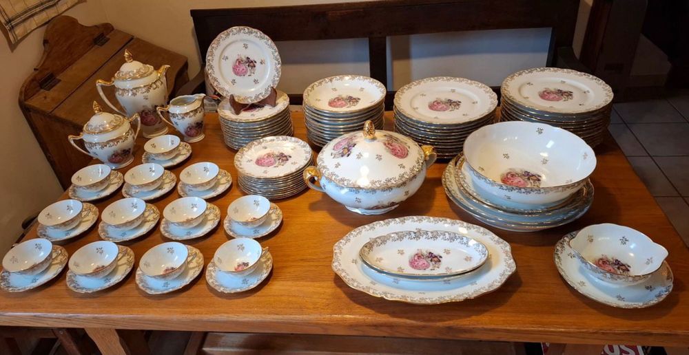 Limoges serviciu de masa 12 p-97 piese