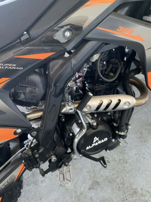Motocross Alfarad T9 300cc E-start racire Antigel, Nou din Germania