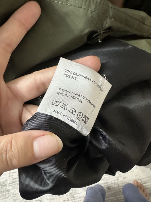 Пуховик с норковым воротником