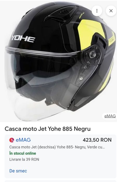 Casca YOHE mărimea M