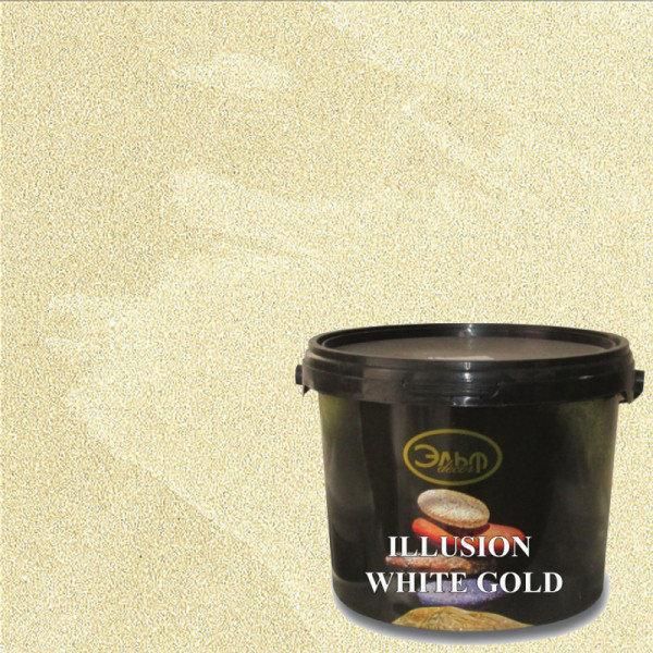 Illusion White Gold (Иллюзион Вайт Голд декоративная краска) Ottocento