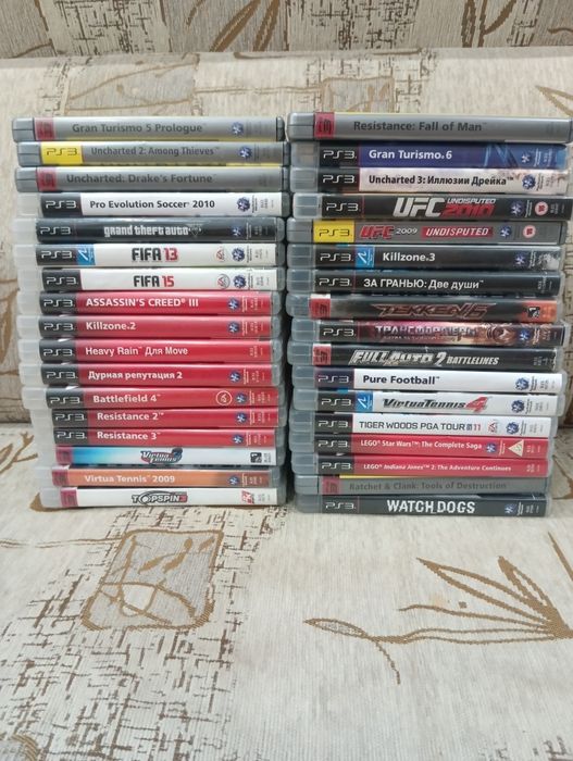 Диски для playstation 3