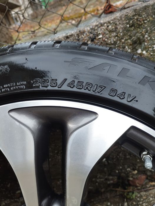 Лятни джанти със гуми 5/112