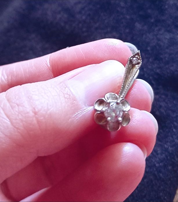 Серьги винтаж. 925 пробы
