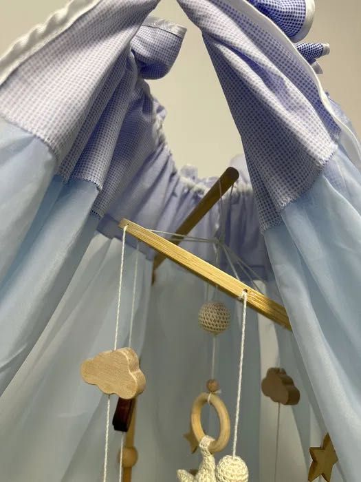 Baldachin + suport metalic