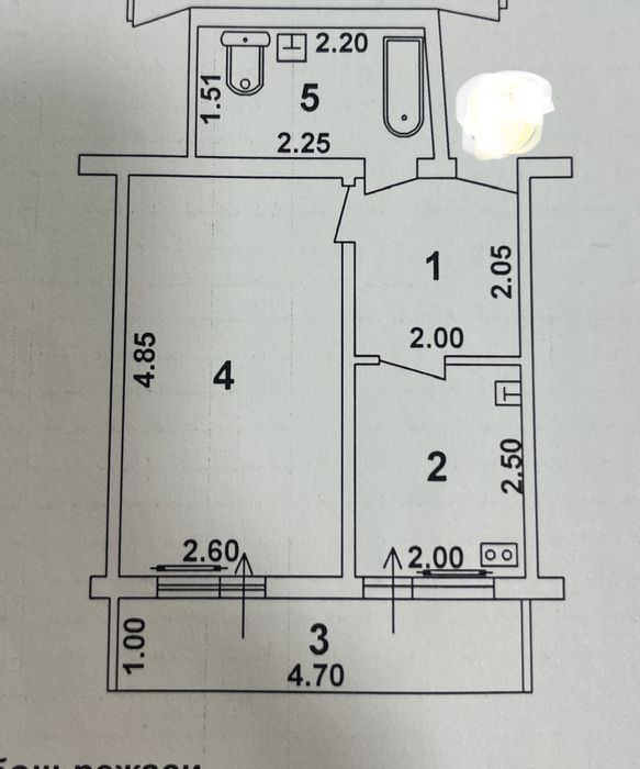 1-комн. квартира, 30 м², Яшнабадский район