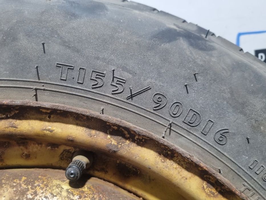 Roata rezerva Citroen C - Crosser 2007 - 2012 SUV (1277) T155/90D16. Valva defecta