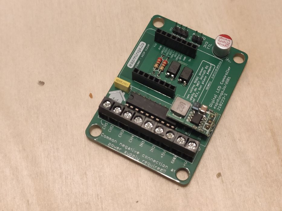 Placă expansiune pentru modul Wemos D1 Mini (WLED, ESPHome)