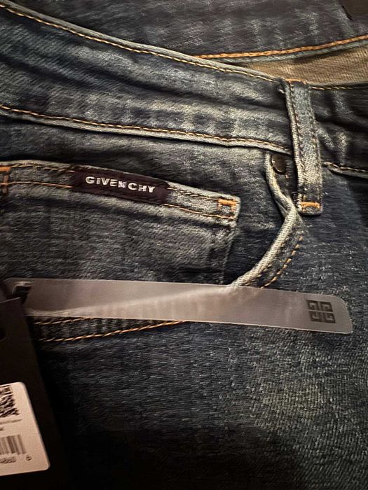 Промо/Givenchy-Автентични чисто нови мъжки дънки Л